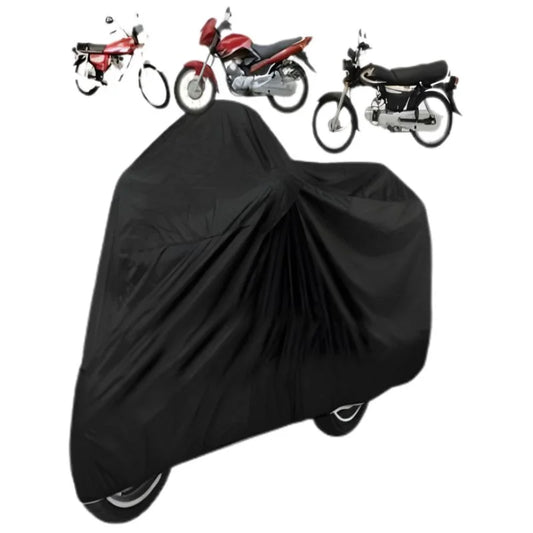 Bike Cover Dust & Water Proof | Universal 70 & 125CC Scratch & Rust Protection Cover | Random Color