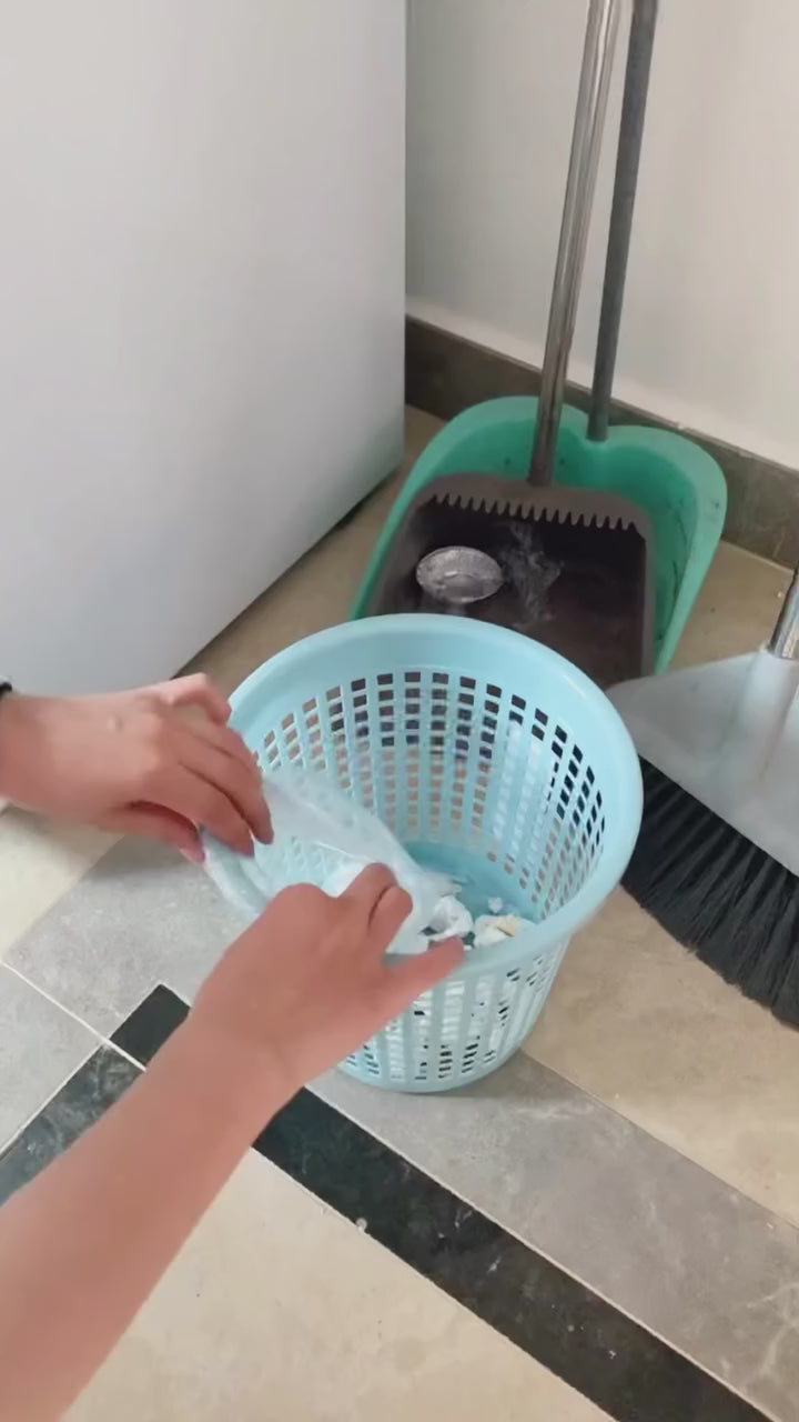 Towel & Trash Bag Holder – Dual Function Kitchen Rack & Clip-On Waste Solution