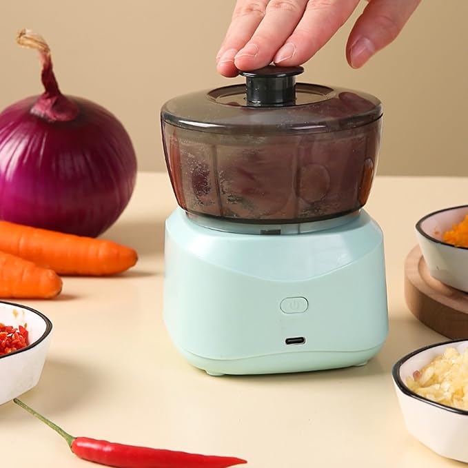 Small Garlic Chopper – Mini Manual Garlic & Ginger Mincer, Food Processor (UAE)