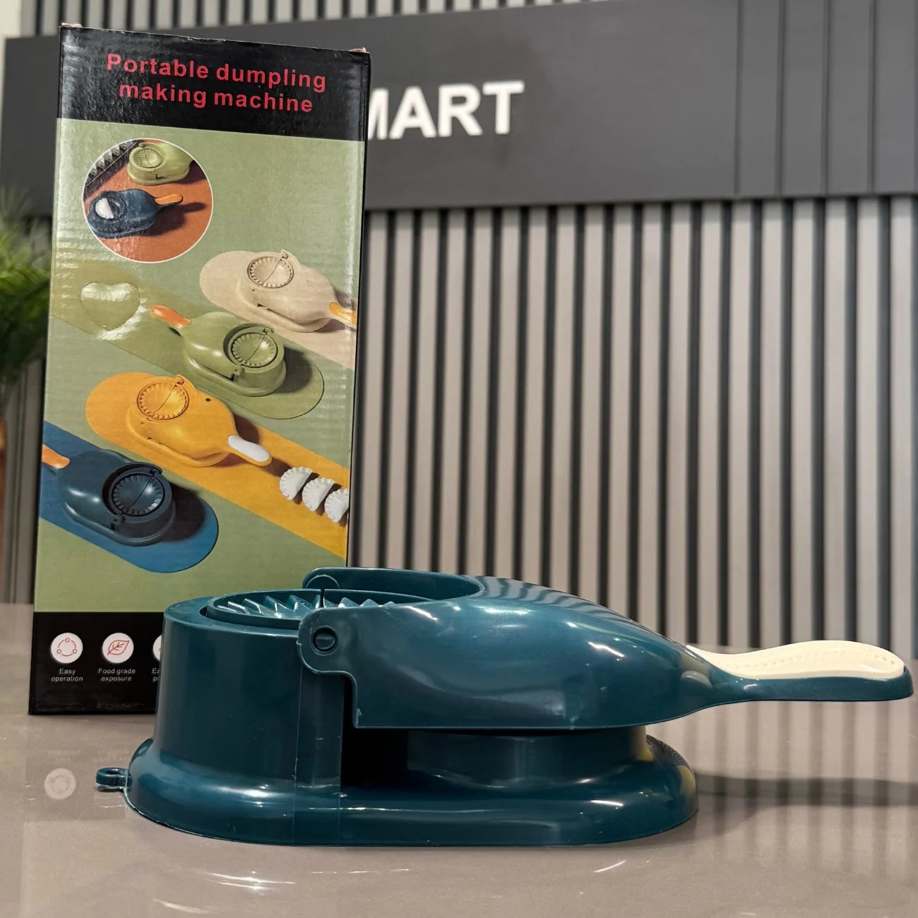 2-in-1 Dumpling & Samosa Maker | Mini Manual Tortilla & Dough Press | Random Colors