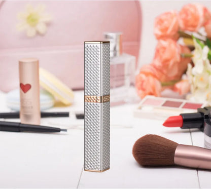 2-in-1 Flawless Facial Hair Remover & Eyebrow Trimmer | USB Rechargeable, Painless & Portable | Silver Color