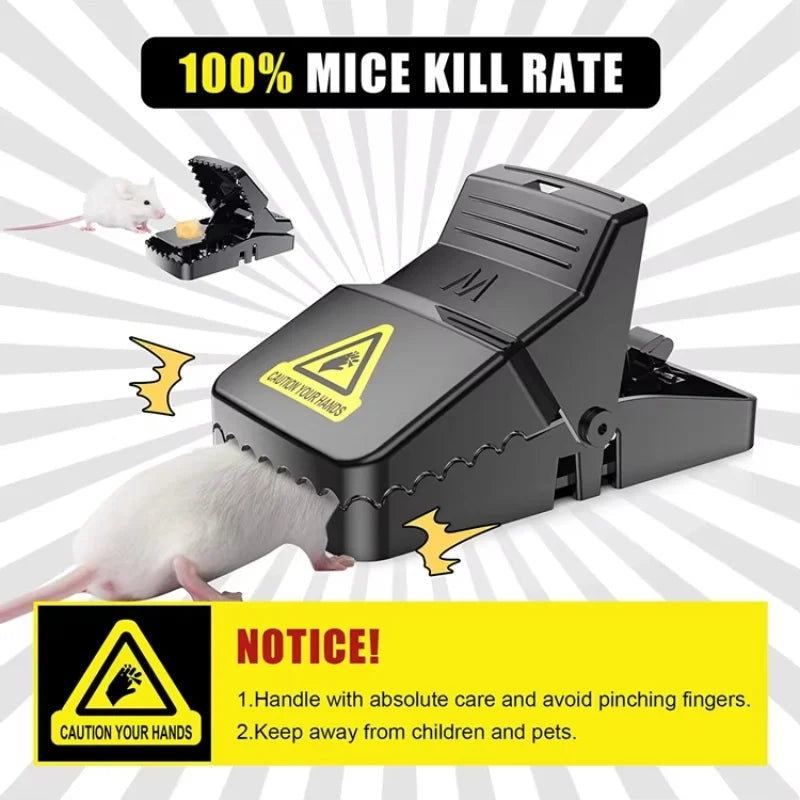 Heavy Duty Plastic Mouse Trap | Reusable Mouse Catcher | Best Quality Rodent Trap