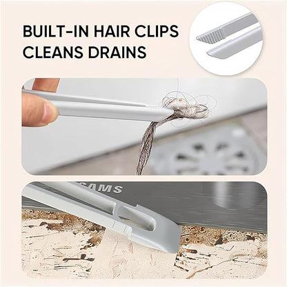 Multi-Function Rotating Crevice Cleaning Brush |  360° Deep Gap Cleaner for Kitchen, Bathroom & Home