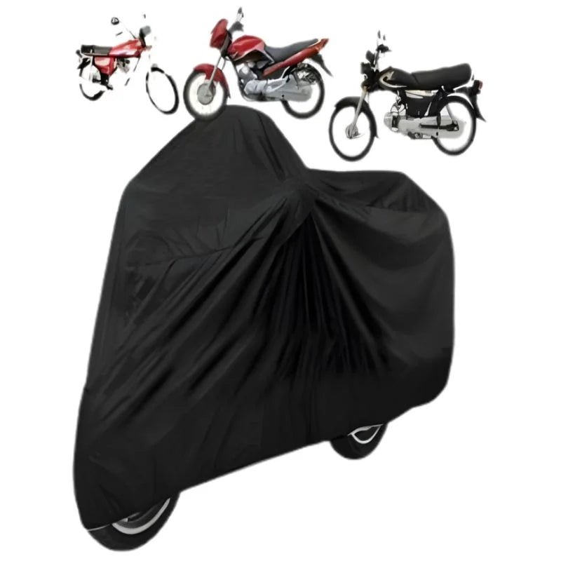Bike Cover Dust & Water Proof  | Universal 70 & 125CC Scratch & Rust Protection Cover | Random Color