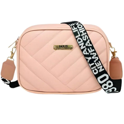 Pink Leather Handbag for Girls & Women | Stylish Shoulder & Crossbody Bag | Daily Use & Gift