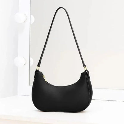 Black Luxury Fashion Hand Bag for Girls & Ladies | Stylish Shoulder & Crossbody Bag | Long Strap