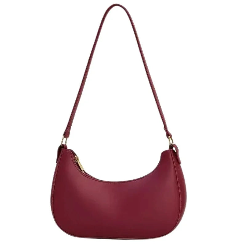 Maroon  Luxury Fashion Hand Bag for Girls & Ladies | Stylish Shoulder & Crossbody Bag | Long Strap