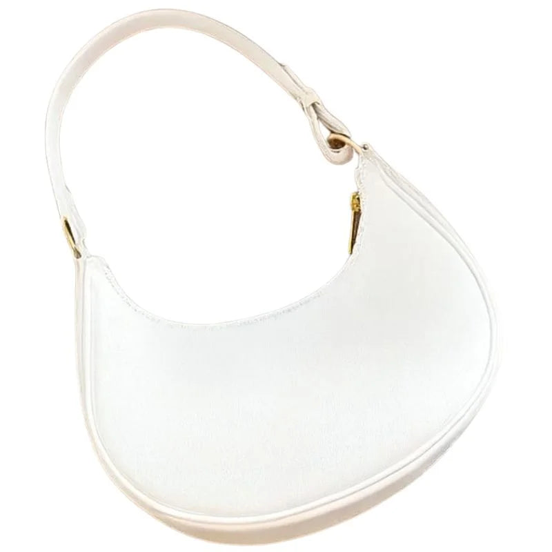 White Luxury Fashion Hand Bag for Girls & Ladies | Stylish Shoulder & Crossbody Bag | Long Strap