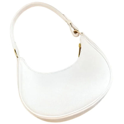 White Luxury Fashion Hand Bag for Girls & Ladies | Stylish Shoulder & Crossbody Bag | Long Strap