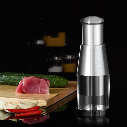 Garlic Crusher & Onion Chopper – Manual Vegetable Press & Slicer (UAE)