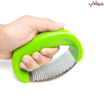 Multi-Function Garlic Presser – Stainless Steel Garlic & Ginger Rocker (UAE)