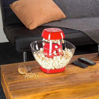 Oil-Free Hot Air Popcorn Maker – 1200W Fast & Healthy Snack Machine | 1-Year Warranty