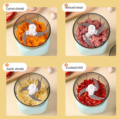 Small Garlic Chopper – Mini Manual Garlic & Ginger Mincer, Food Processor (UAE)
